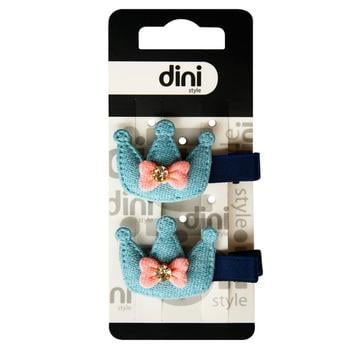 Dini Hand Made Crown Hairpin With Bow For Hair d-722