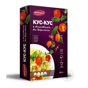 Zhmenka with tomatoes and basil couscous 200g - buy, prices for MegaMarket - photo 3