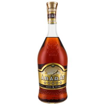 Ararat 5 Yrs Brandy 40% 1l - buy, prices for METRO - photo 1