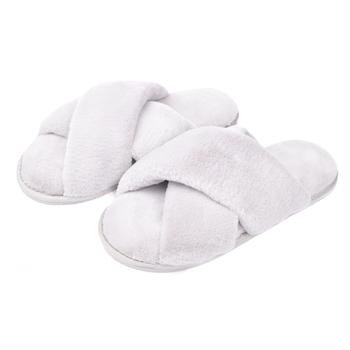 Twins HS-LUX Women's Gray Fur Homemade Slippers 38-39s - buy, prices for Vostorg - photo 4