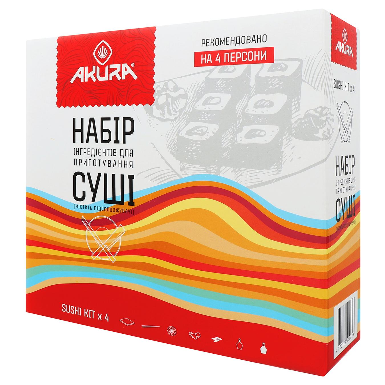 

Набор Akura Оптимальный для приготовления суши 700г