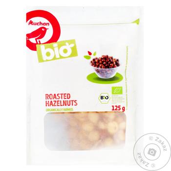 Auchan Hazelnut Bio fried 125g - buy, prices for Auchan - photo 1