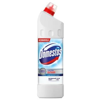 Domestos Ultra White Toilet Bowl Cleaner 1l - buy, prices for METRO - photo 1