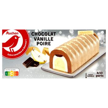 Auchan Chocolate Vanilla Pear Dessert 549g - buy, prices for Auchan - photo 1