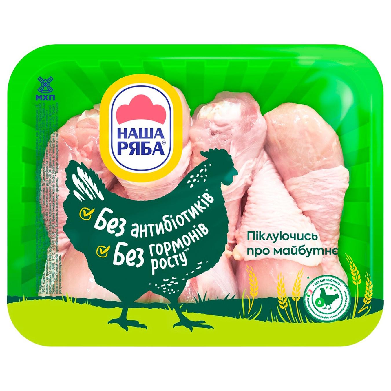 

Голень Наша ряба курицы-бройлера охлажденная