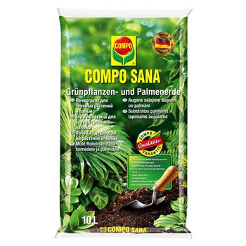 Compo Cactea Peat Mixture for Green Plants and Palm Trees 10l - buy, prices for NOVUS - photo 1