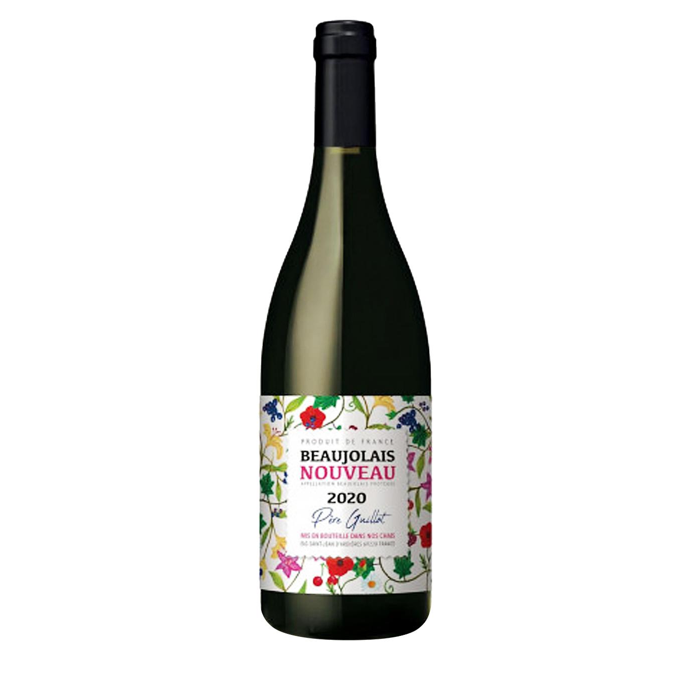 

Вино Beaujolais Nouveau Pier Guillot красное сухое 12% 0,75л