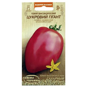 Semena Ukrainy Sugar Giant Tall Tomato Seeds 0.1g - buy, prices for NOVUS - photo 1