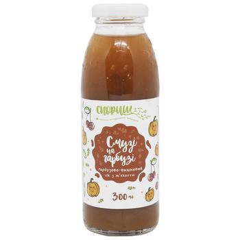 Sporish Smoothie Pumpkin-Cherry Juice with Sugar 0.3l - buy, prices for NOVUS - photo 1