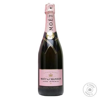 Шампанское Moet&Chandon Rose Imperial розовое сухое 12% 0.75л - купить, цены на Восторг - фото 1