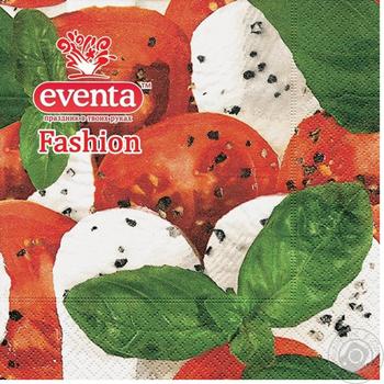 Серветки P and D Eventa Fashion з мал. 20 шт. купити, ціни на МегаМаркет - фото 1
