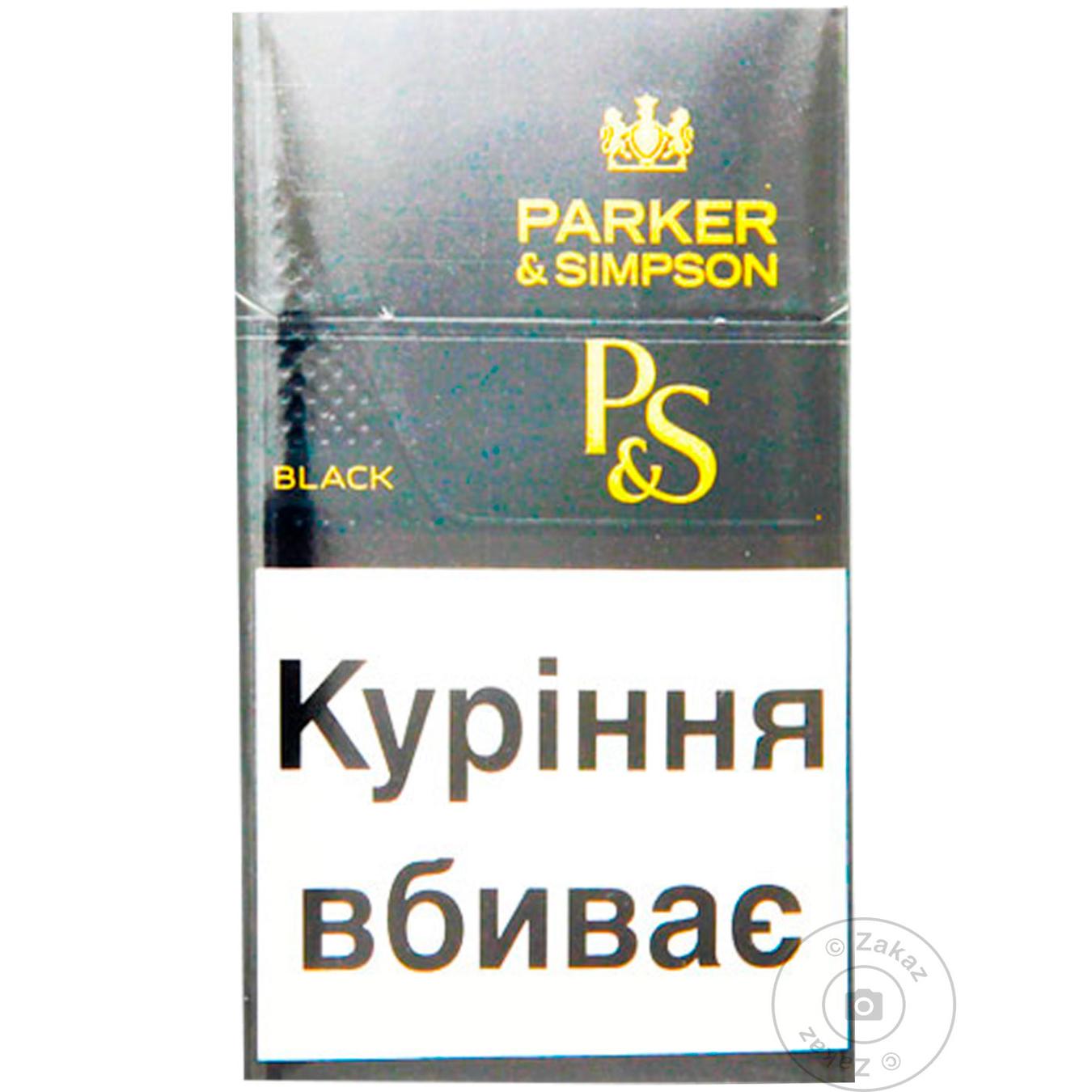 

Сигареты Parker&Simpson Black