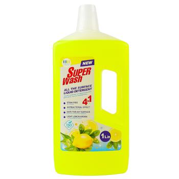 Super Wash Lemon Universal Cleanser 1l