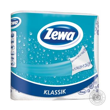 Бумажные полотенца Zewa Klassik 2 слоя 2шт купить, цены на МегаМаркет - фото 2