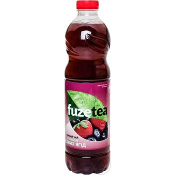 Напиток Fuzetea Черный чай со вкусом лесных ягод негазированный 1,5л купить, цены на МегаМаркет - фото 1