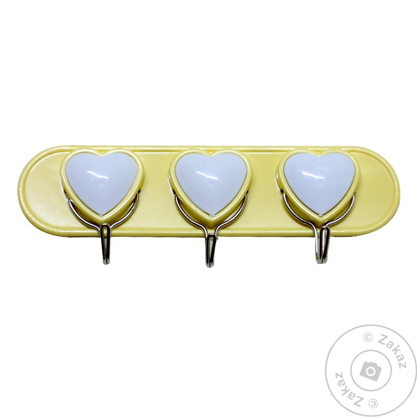 

Гачки Sunplast Heart 3 шт. на планці SF-894 И949 (Туреччина)