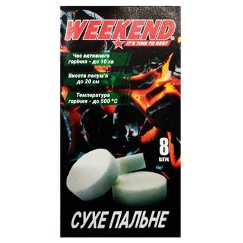 Сухе пальне Weekend 8шт - купити, ціни на NOVUS - фото 1