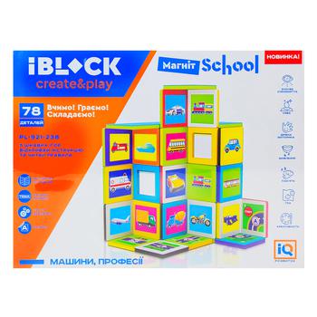 Iblock Magnetic Building Set PL-921-238 - buy, prices for ULTRAMARKET - photo 1