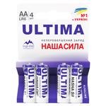 Батарейки Наша Сила Ultima AA 4шт