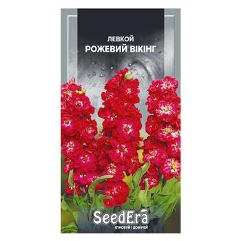 Насіння Seedera Квіти Левкой Рожевий Вікінг 0,2г - купити, ціни на Таврія В - фото 1