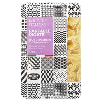 Макаронные изделия La Ruvida Farfalle Rigate 500г