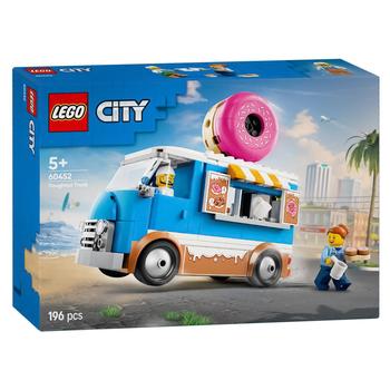 Lego City Doughnut Truck Construction Set