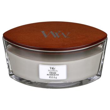 Свічка Woodwick Fireside Ellipse ароматична 453г - купити, ціни на - фото 3