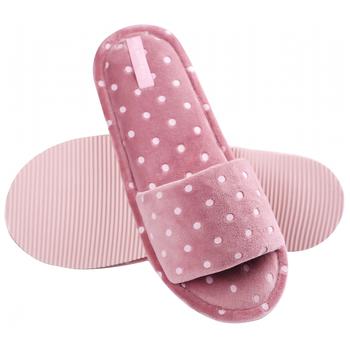 Twins Velor in Peas Pink House Women's Slippers 36/37s - buy, prices for Vostorg - photo 3