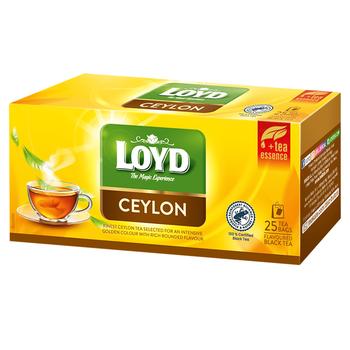 Чай чорний Loyd Ceylon Sense 2г*25шт