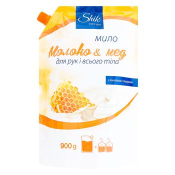 Крем-мыло жидкое Shik Молоко и мед 900мл