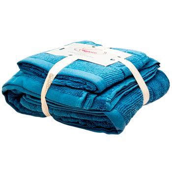 Полотенце Koloco хлопок 70*140/34*74см - купить, цены на Восторг - фото 1