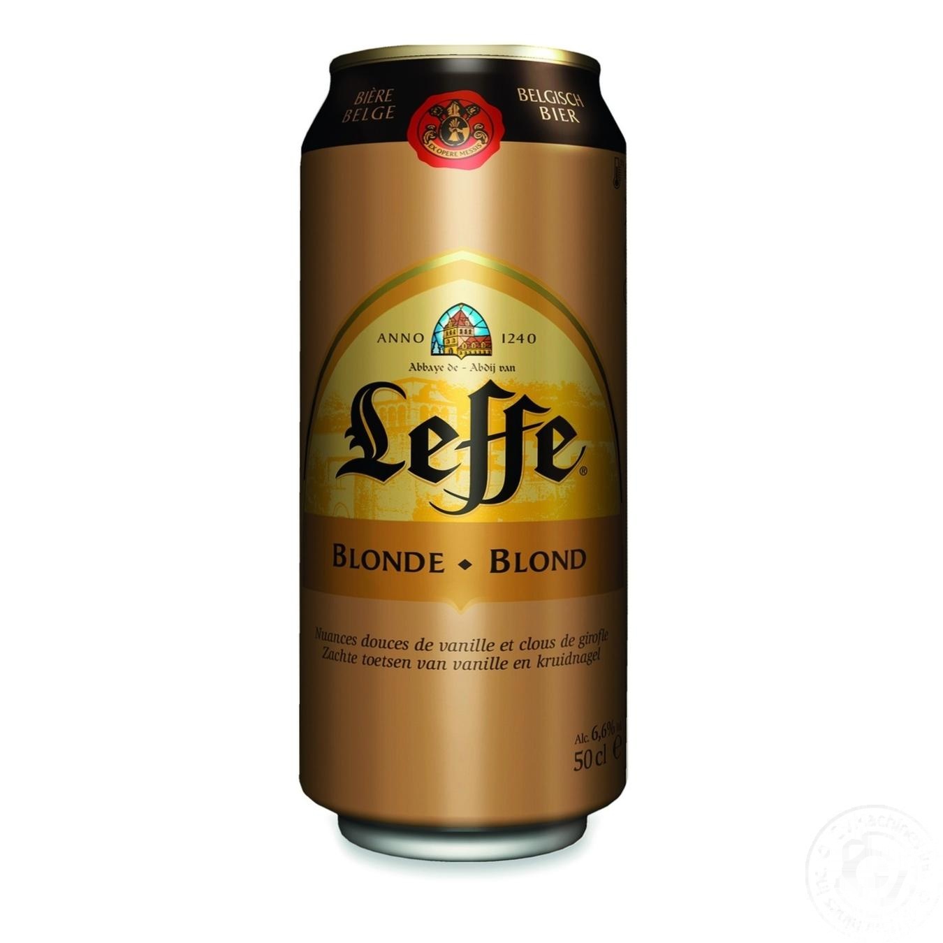 

Пиво Leffe Blonde светлое 6,6% 0,5л