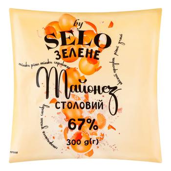 Майонез Selo Зелене Столовий 67% 300г - купити, ціни на Таврія В - фото 1