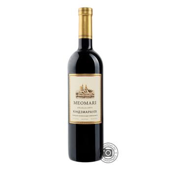 Meomari Kindzmarauli red semi-sweet wine 12% 0,75l - buy, prices for MegaMarket - photo 2