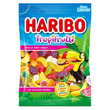 Haribo Tropifruti tropical fruit jelly candy 100g - buy, prices for COSMOS - photo 1