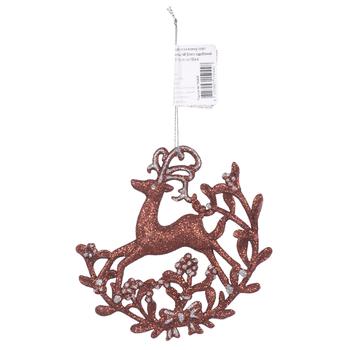 Deer №5 Christmas Tree Pendant 13x13cm - buy, prices for - photo 3