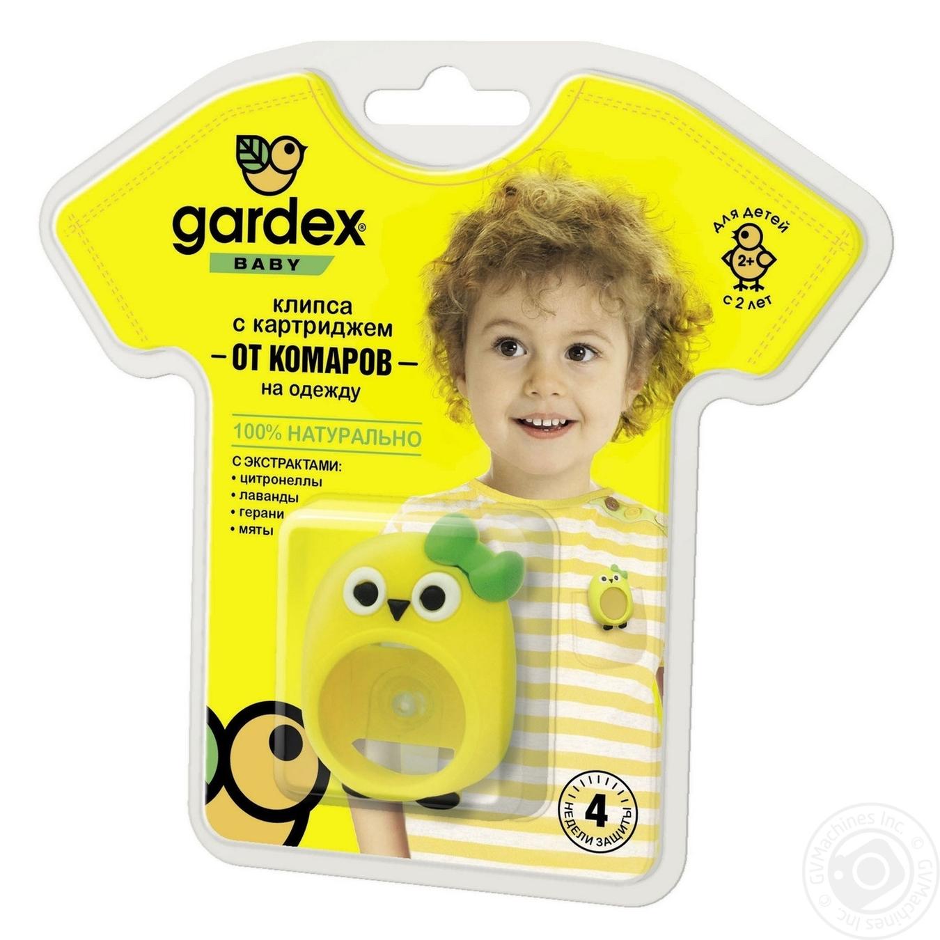 

Клипса Gardex от комаров с картриджем