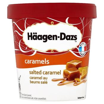 Haagen-Dazs Ice Cream Salted Caramel 0.46L - buy, prices for COSMOS - photo 1