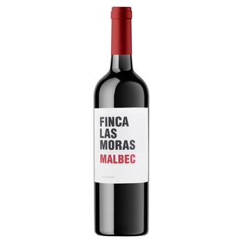 Finca Las Moras Malbec Red Dry Wine 13% 0.75l - buy, prices for NOVUS - photo 1