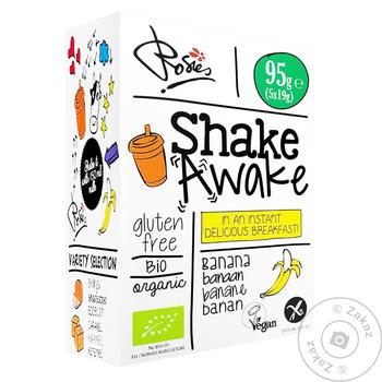 Напій вівсяний Shake Awake банан 5шт*19г - купити, ціни на - фото 2