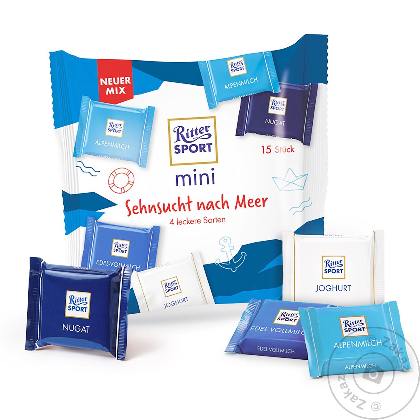 

Конфеты Ritter Sport Молочный микс 250г
