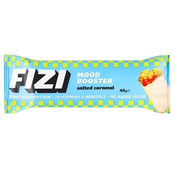 Fizi Salted Caramel Bar in White Glaze 40g