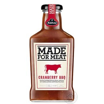 Соус Made For Meat Журавлина Барбекю 375мл купити, ціни на МегаМаркет - фото 2