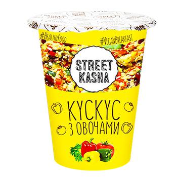 Кус-кус Street Kasha з овочами 50г - купити, ціни на Auchan - фото 1