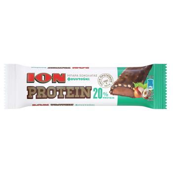 Ion Milk Chocolate and Hazelnut Protein Bar 50g