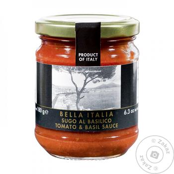 Bella Italia Basil Sauce 180g - buy, prices for Tavria V - photo 2