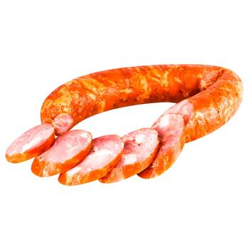 Ковбаса Плай Козівська домашня копчено-запечена вищий сорт - купити, ціни на WINETIME - фото 2