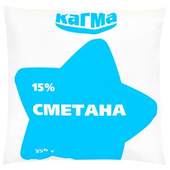 Сметана Кагма 15% 350г - купить, цены на - фото 1