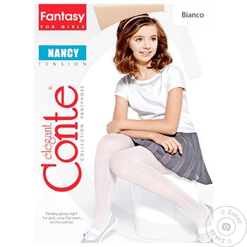 Колготы детские Conte Elegant Nancy Bianco размер 116-122 - купить, цены на ULTRAMARKET - фото 2