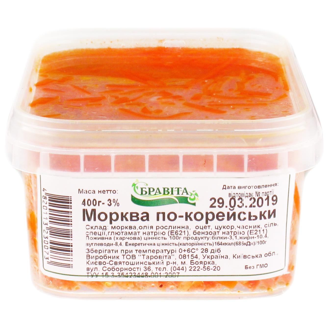 

Морковка Бравита по-корейски 400г